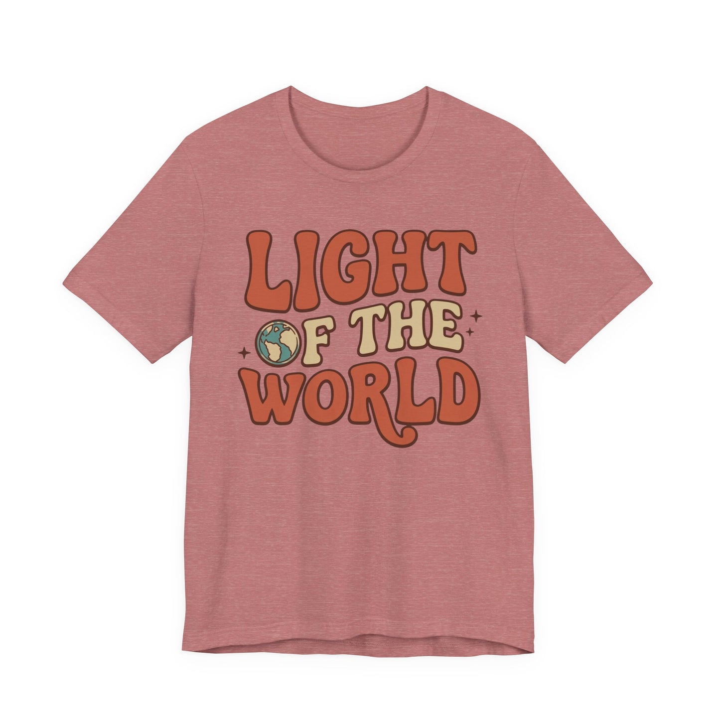 Light of the World T-Shirt — Inspirational Christian Tee