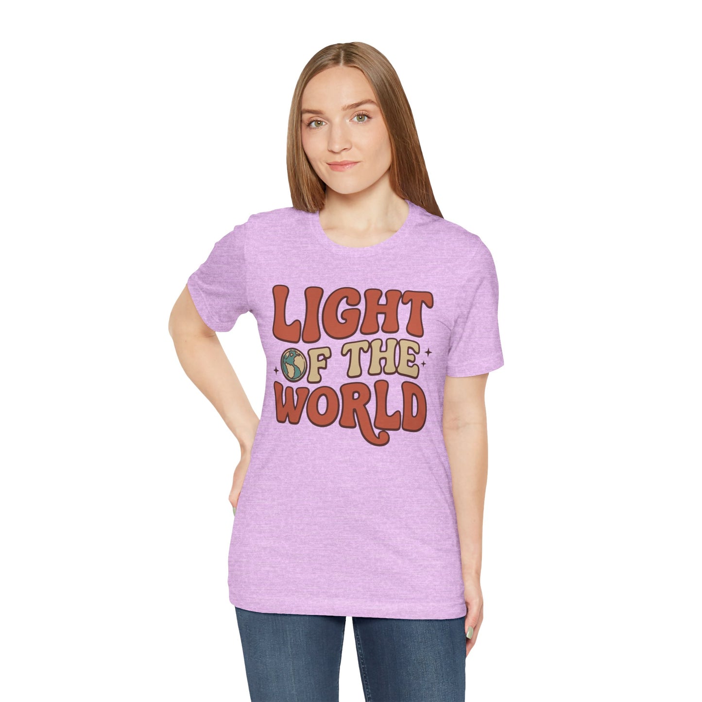 Light of the World T-Shirt — Inspirational Christian Tee
