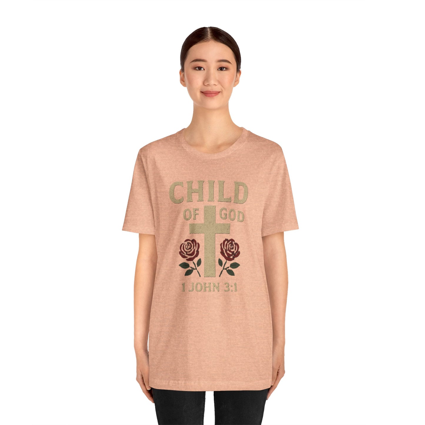 Child of God T-Shirt — 1 John 3:1 Bible Verse Christian Tee