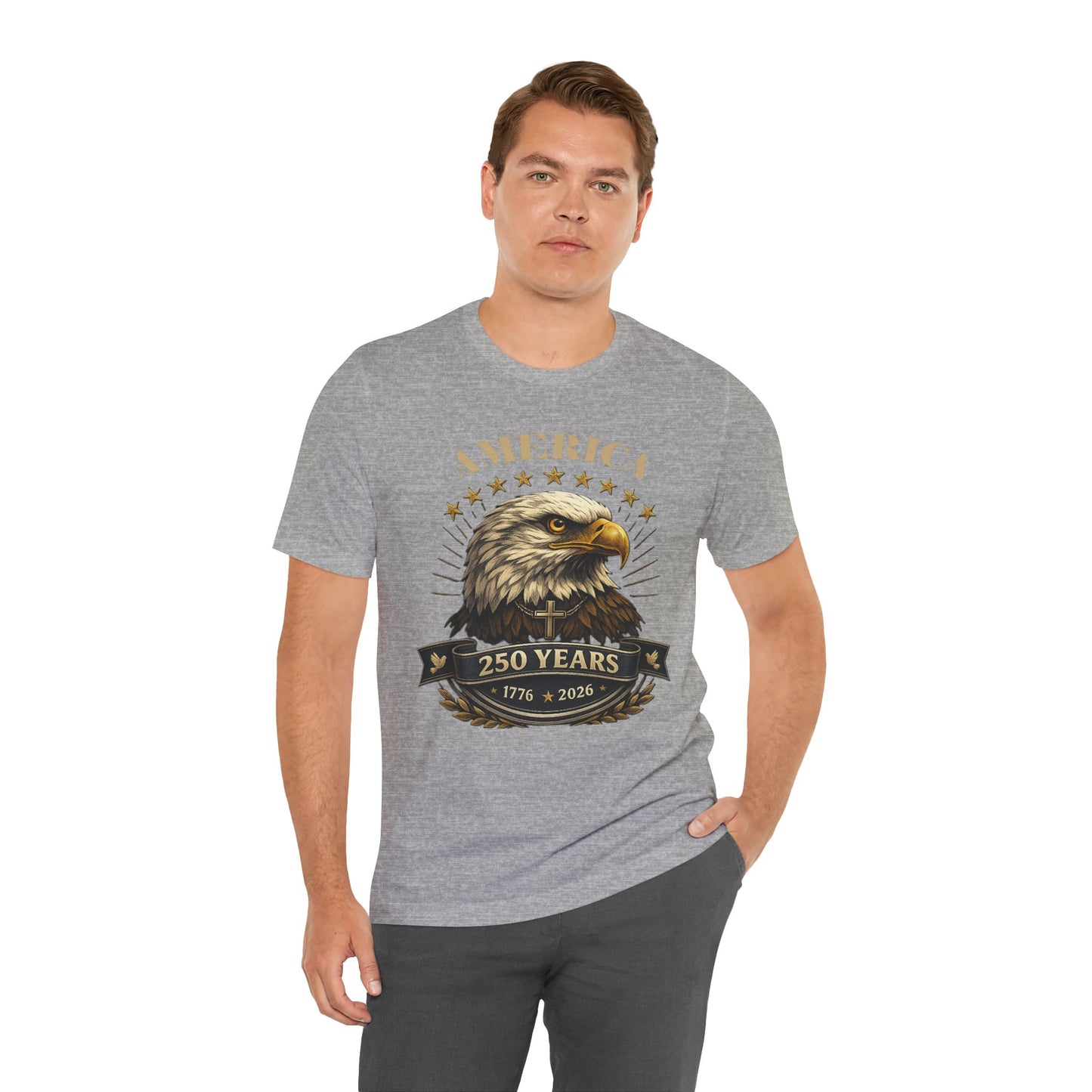 America 250th Anniversary Eagle T-Shirt — 1776–2026 Patriotic Tee