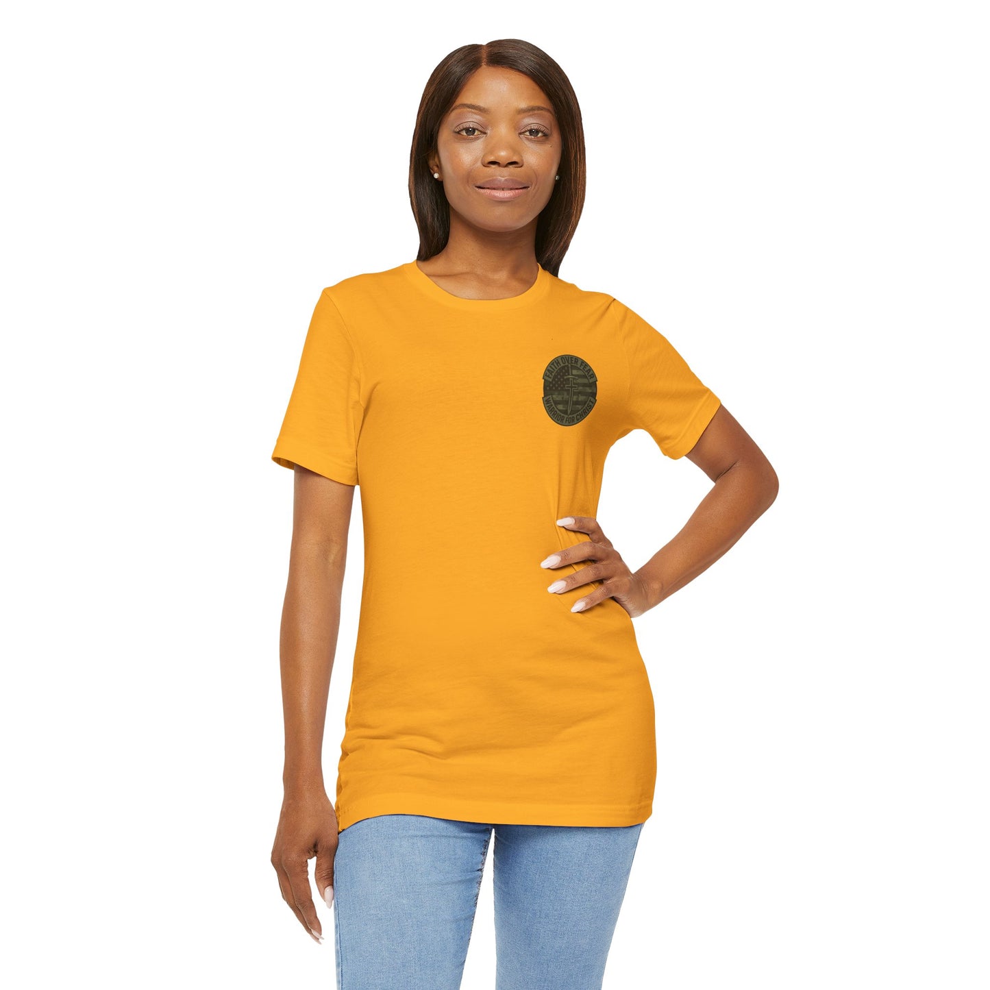 Faith Over Fear "Warrior for Christ" T-Shirt