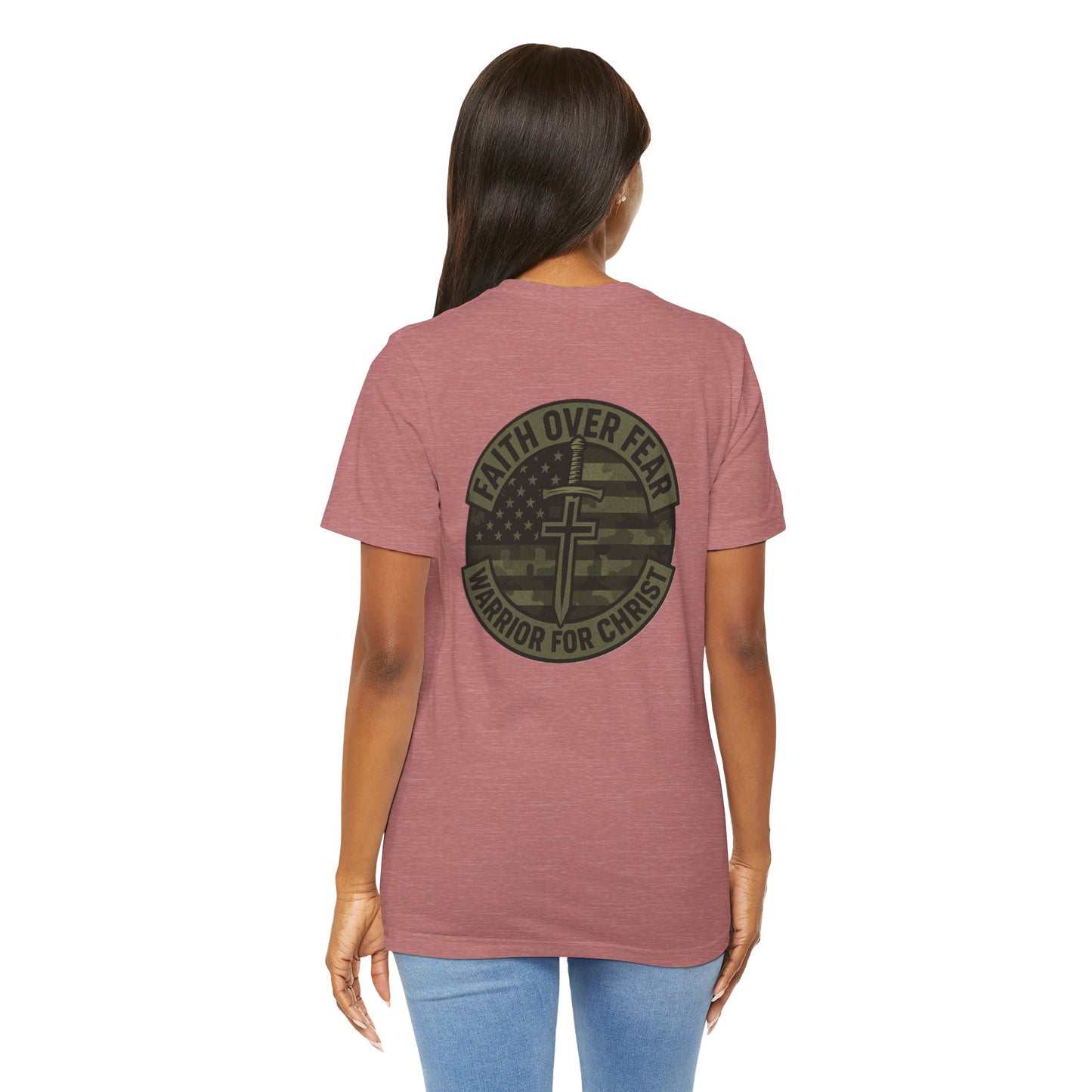 Faith Over Fear "Warrior for Christ" T-Shirt