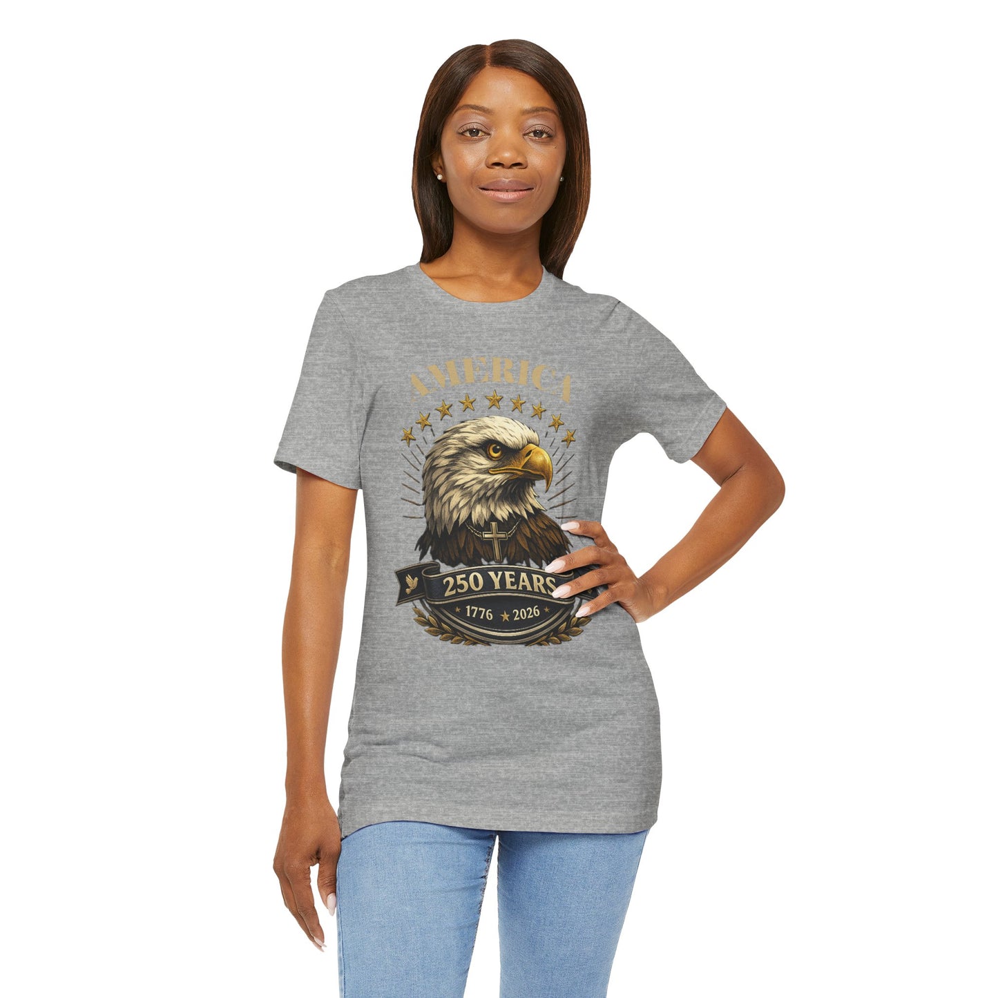 America 250th Anniversary Eagle T-Shirt — 1776–2026 Patriotic Tee
