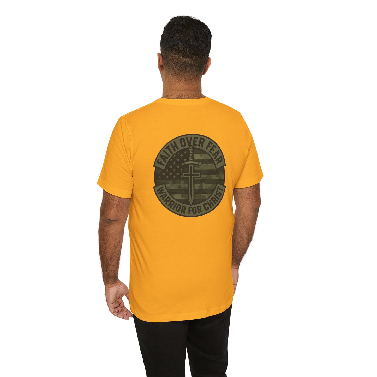 Faith Over Fear "Warrior for Christ" T-Shirt