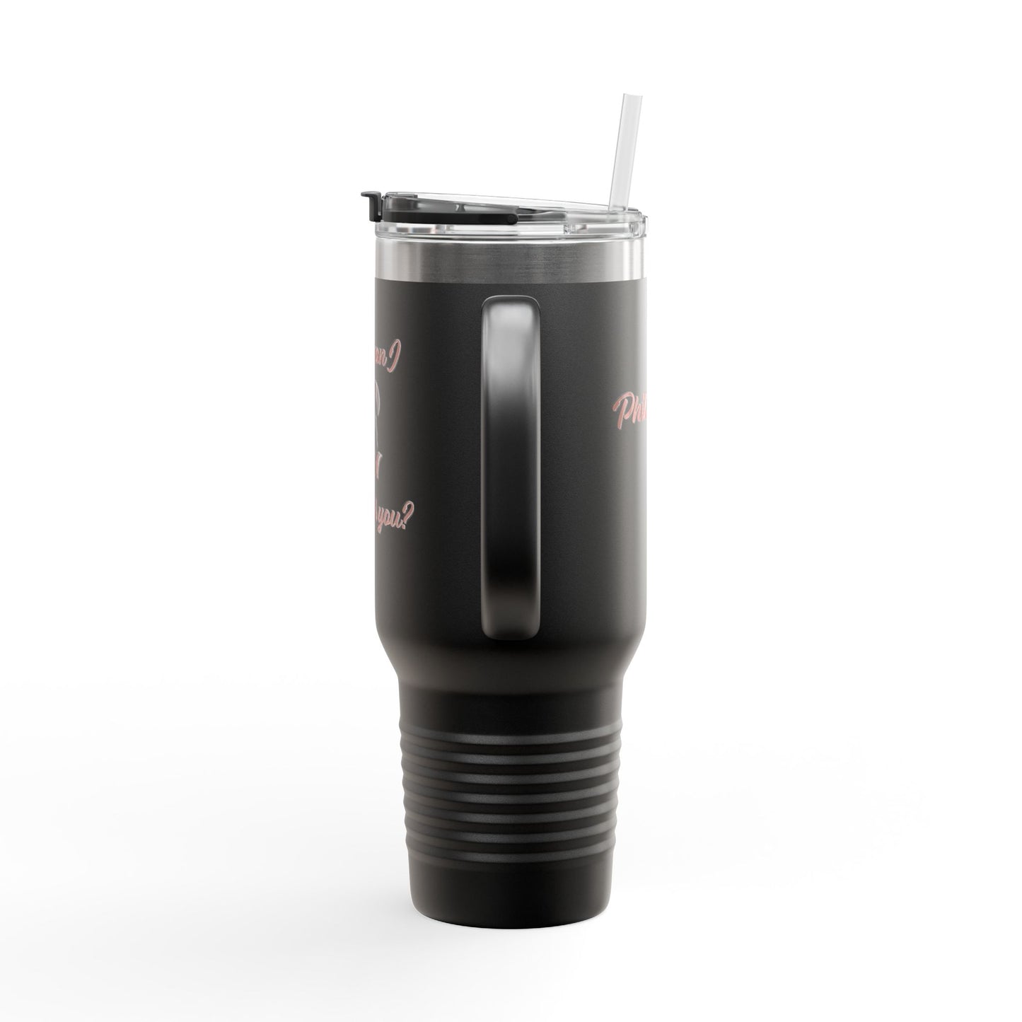 Travel Mug - "How can I pray for you" with Heart and Praying Hands Design