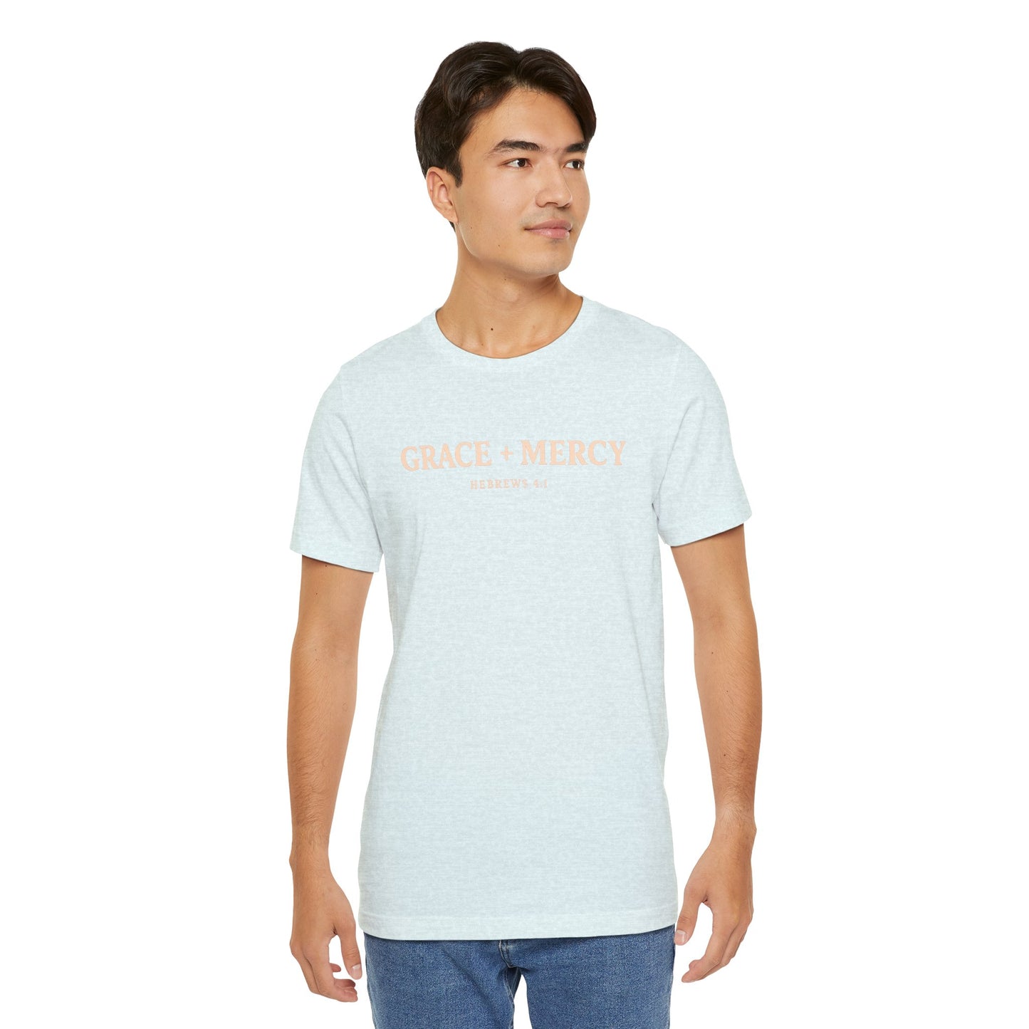 Grace + Mercy Graphic T-Shirt — Faith-Inspired Christian Tee