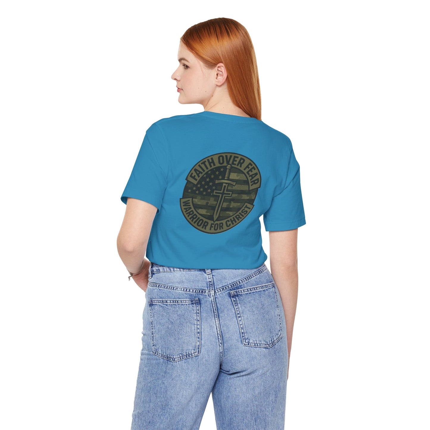 Faith Over Fear "Warrior for Christ" T-Shirt