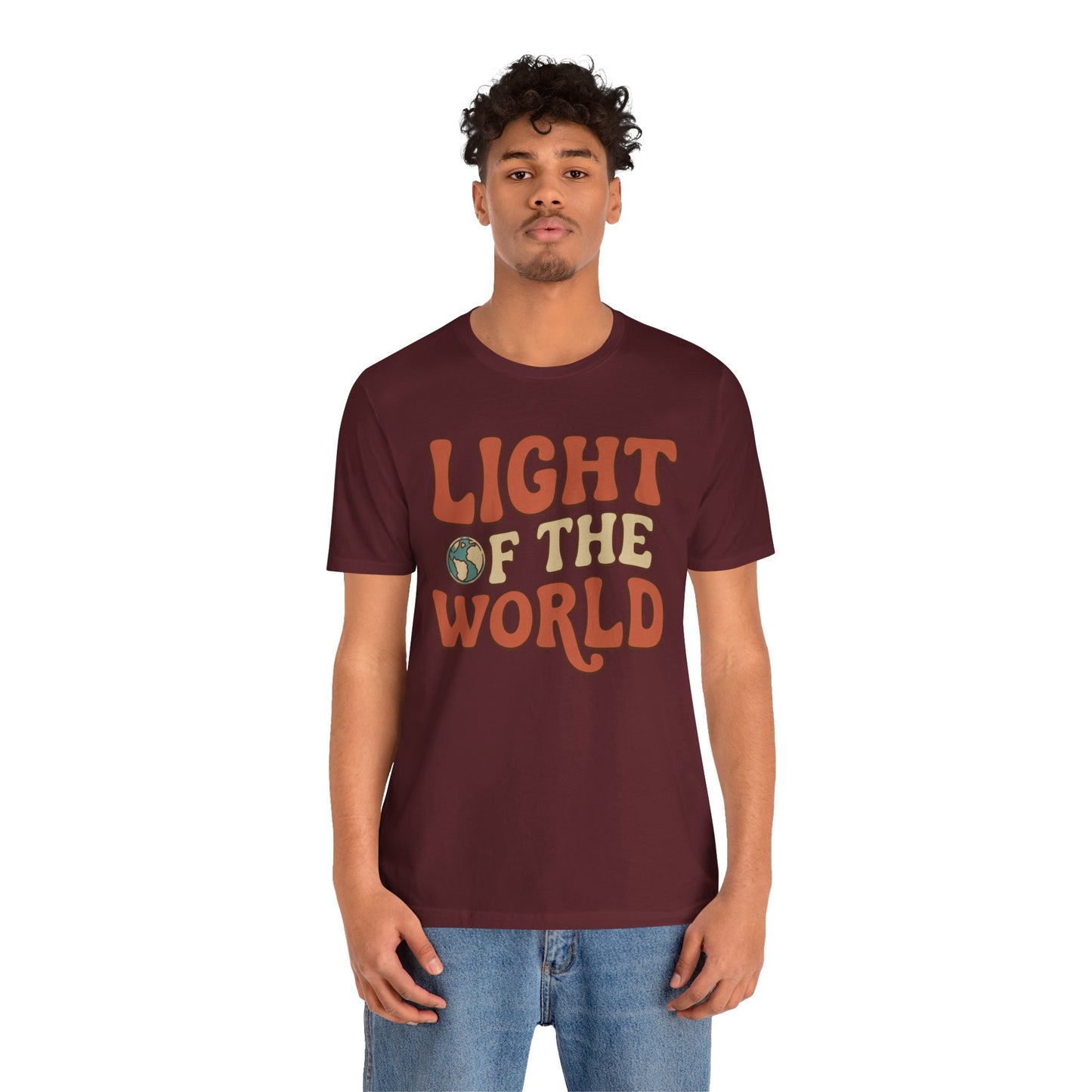 Light of the World T-Shirt — Inspirational Christian Tee