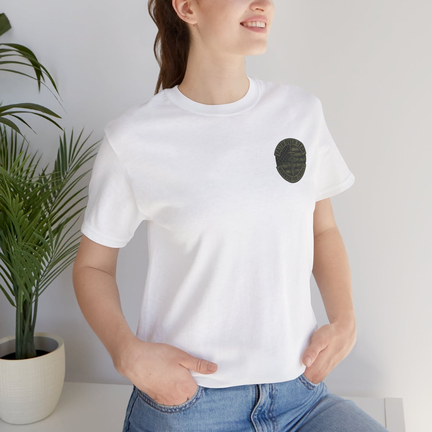 Faith Over Fear "Warrior for Christ" T-Shirt