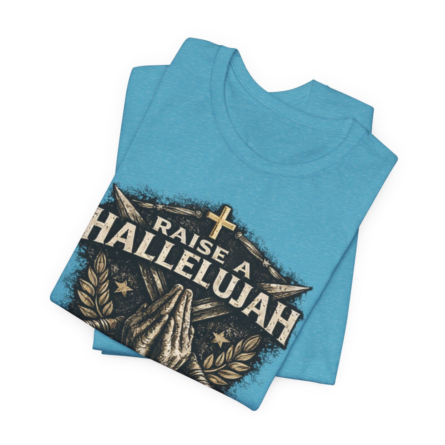 Christian T-Shirt “Raise a Hallelujah — In the Presence of My Enemies” Prayer Tee