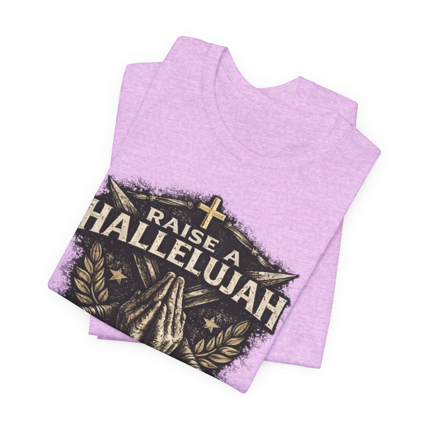 Christian T-Shirt “Raise a Hallelujah — In the Presence of My Enemies” Prayer Tee