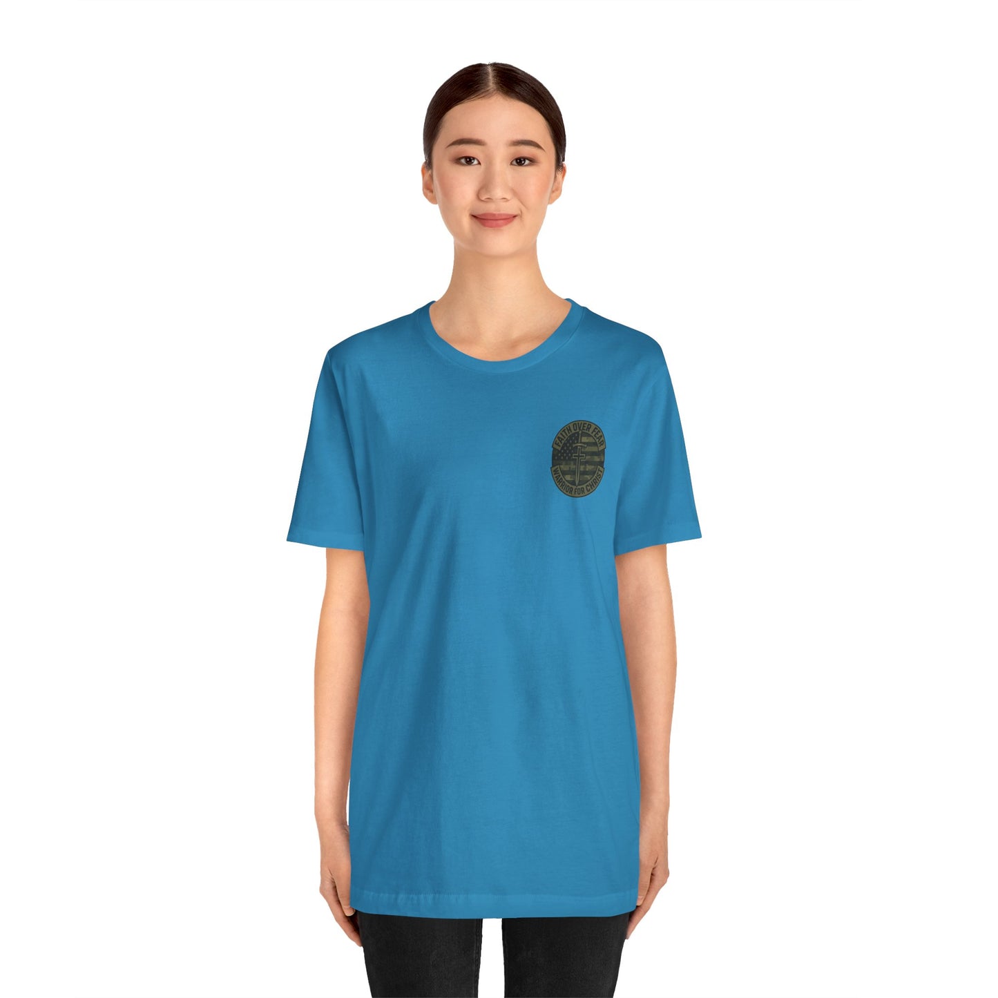 Faith Over Fear "Warrior for Christ" T-Shirt