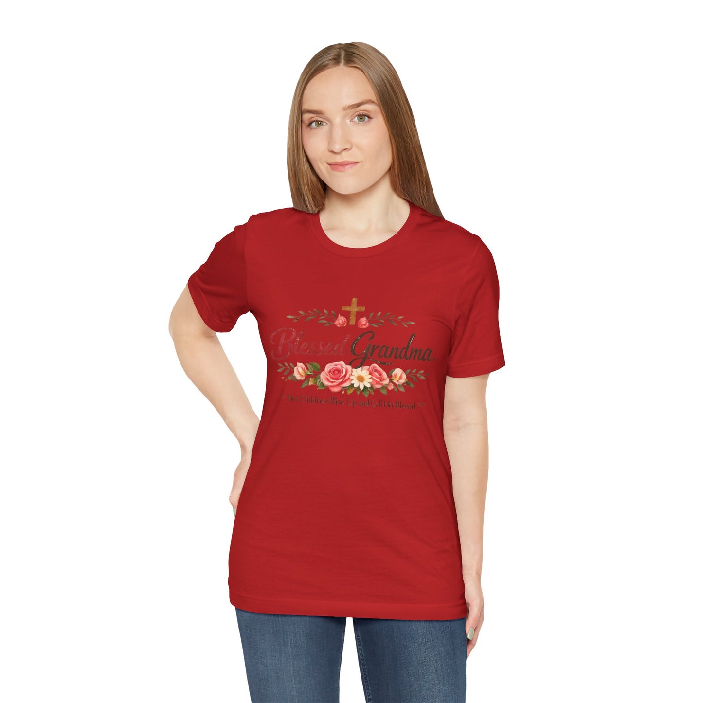 Blessed Grandma Floral Tee
