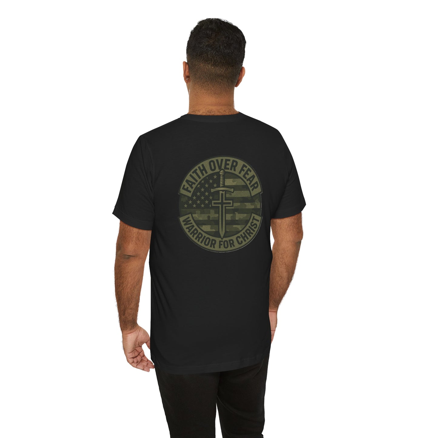 Faith Over Fear "Warrior for Christ" T-Shirt
