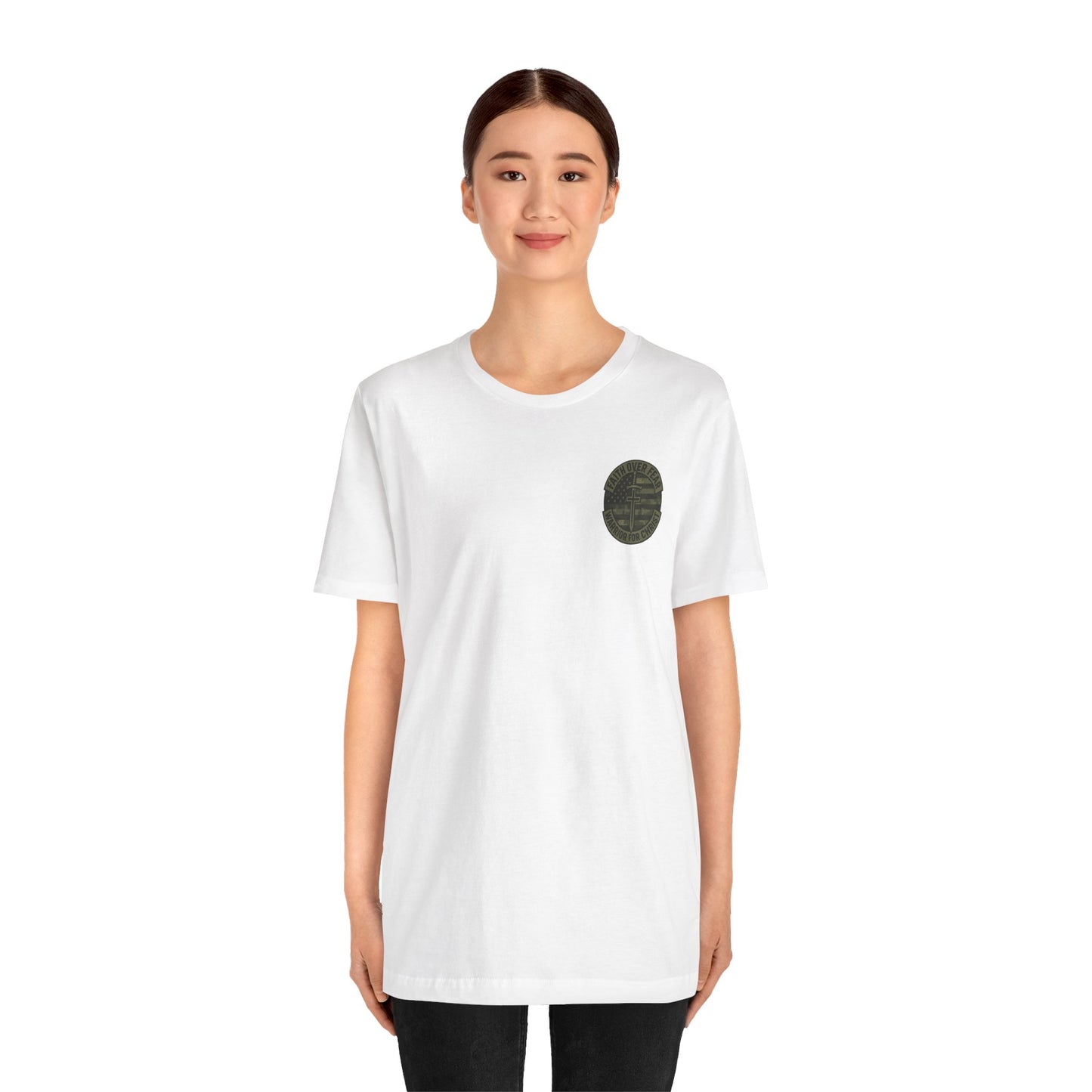 Faith Over Fear "Warrior for Christ" T-Shirt