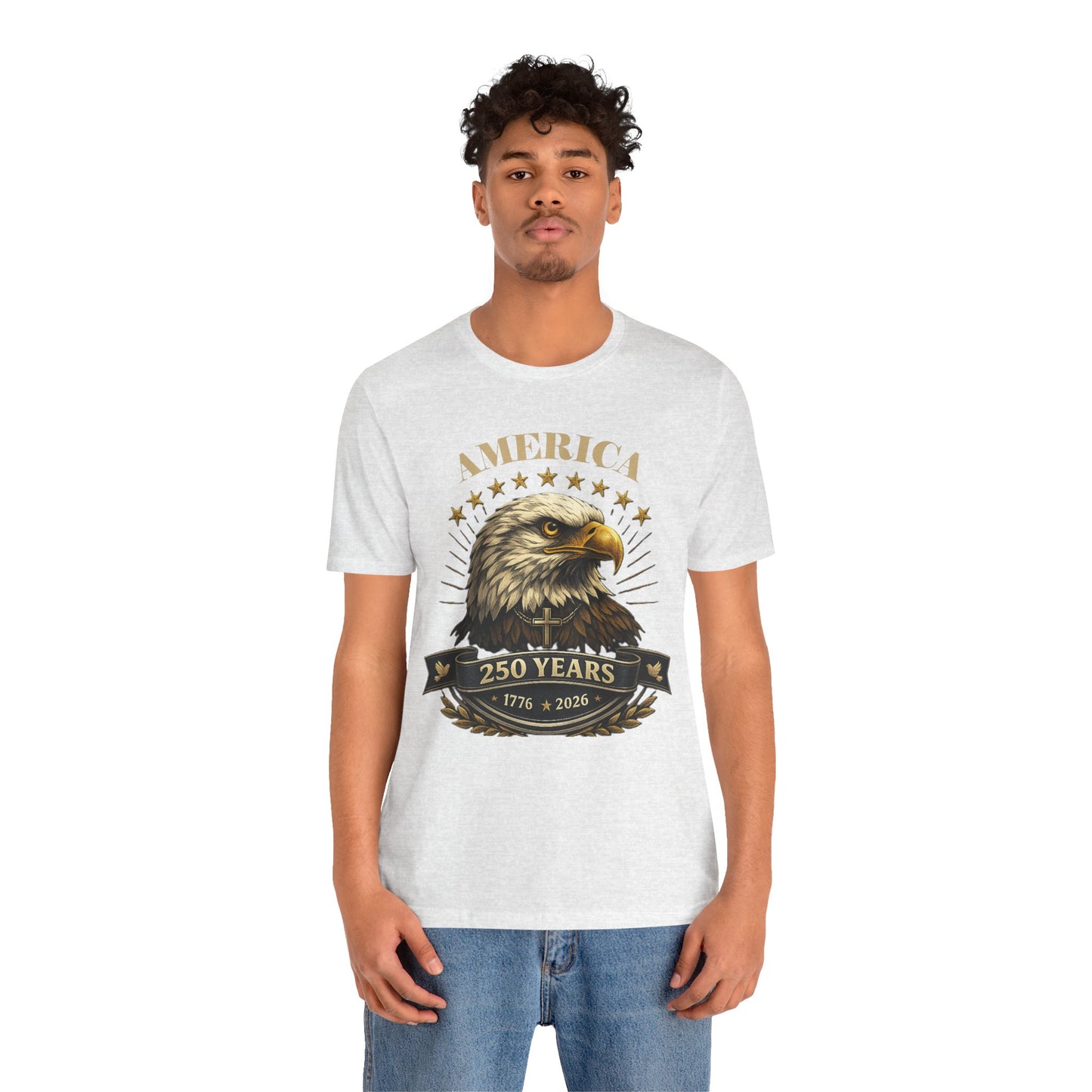 America 250th Anniversary Eagle T-Shirt — 1776–2026 Patriotic Tee