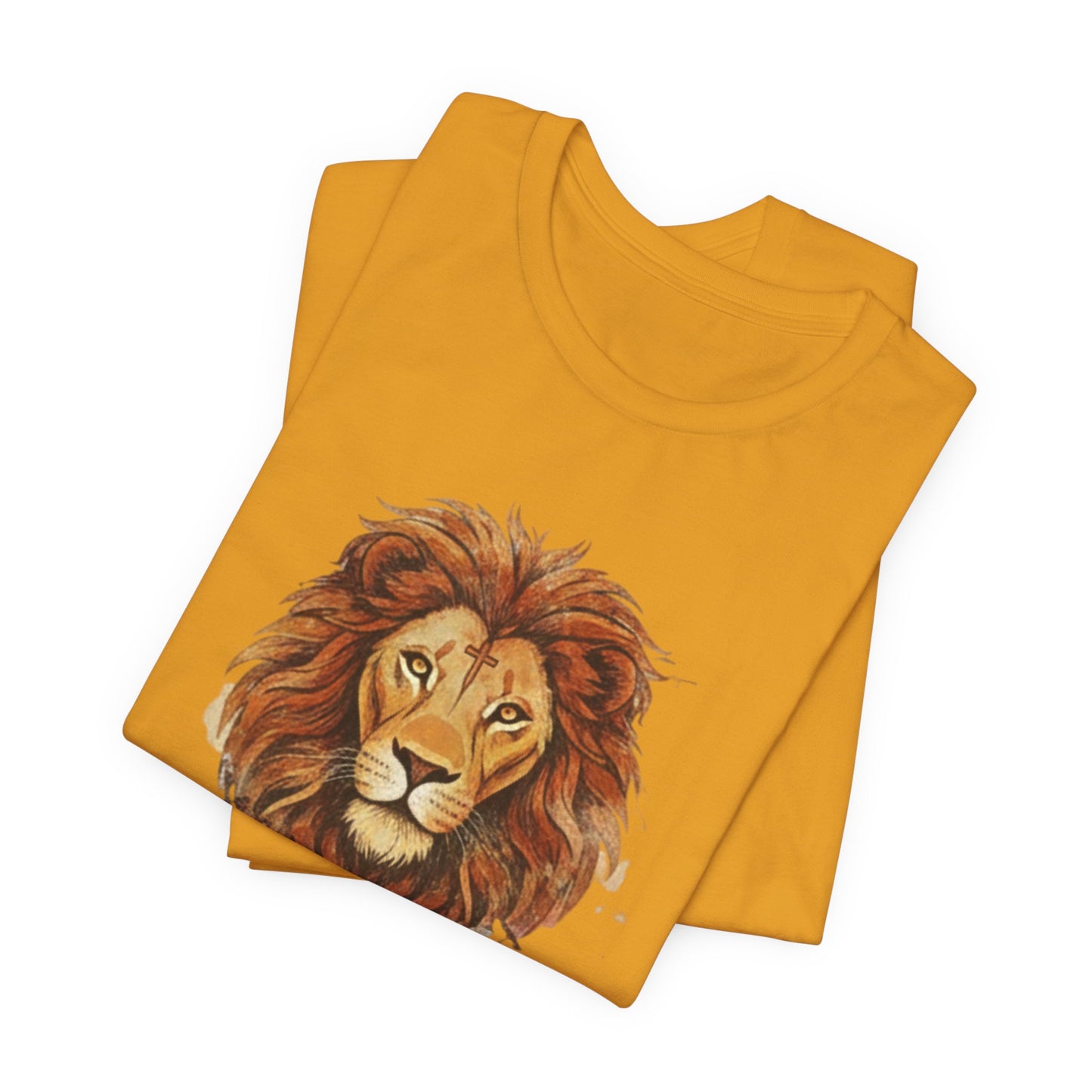 Lion of Judah T-Shirt — Faith & Strength Christian Tee