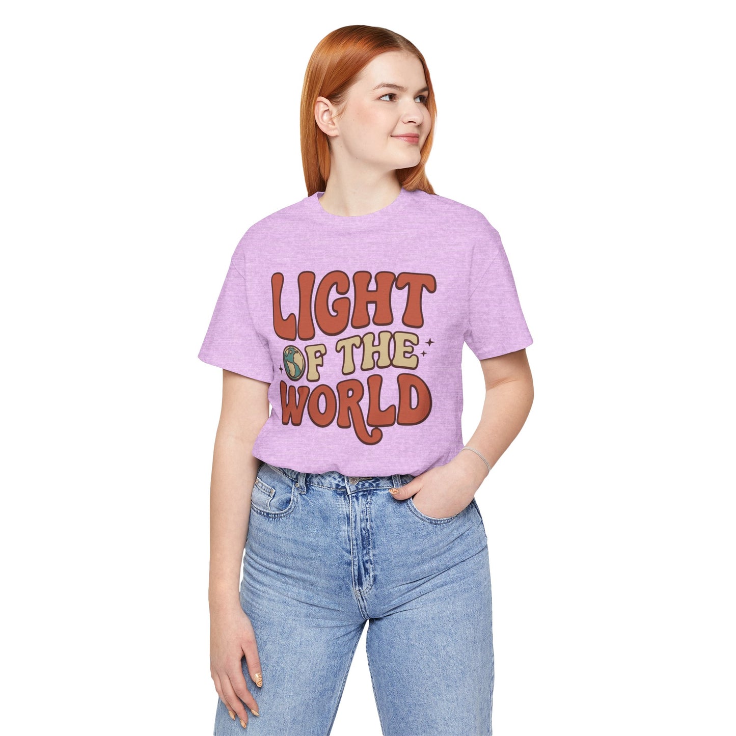 Light of the World T-Shirt — Inspirational Christian Tee