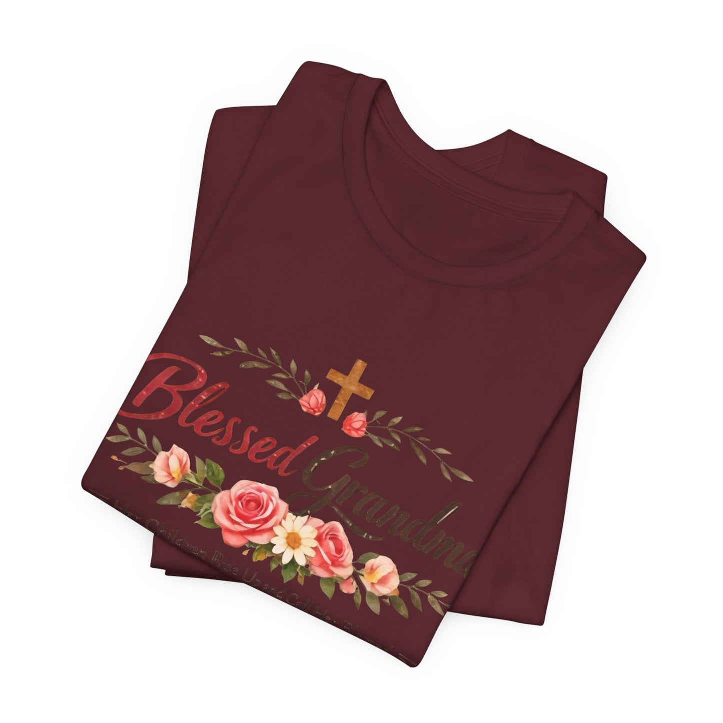 Blessed Grandma Floral Tee