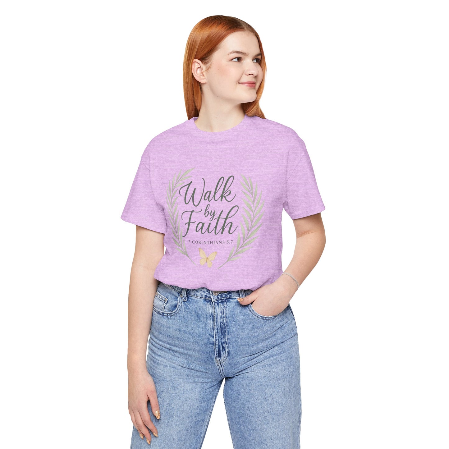 Walk by Faith T-Shirt — Inspirational Christian Tee (2 Corinthians)