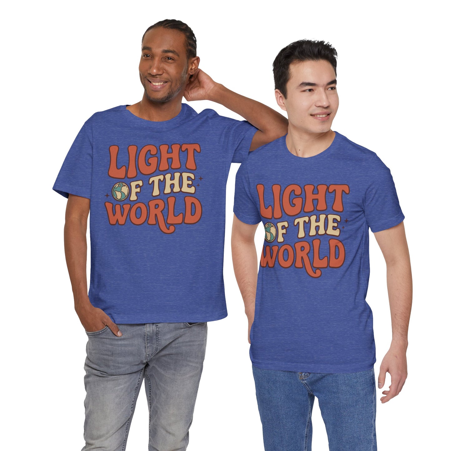 Light of the World T-Shirt — Inspirational Christian Tee