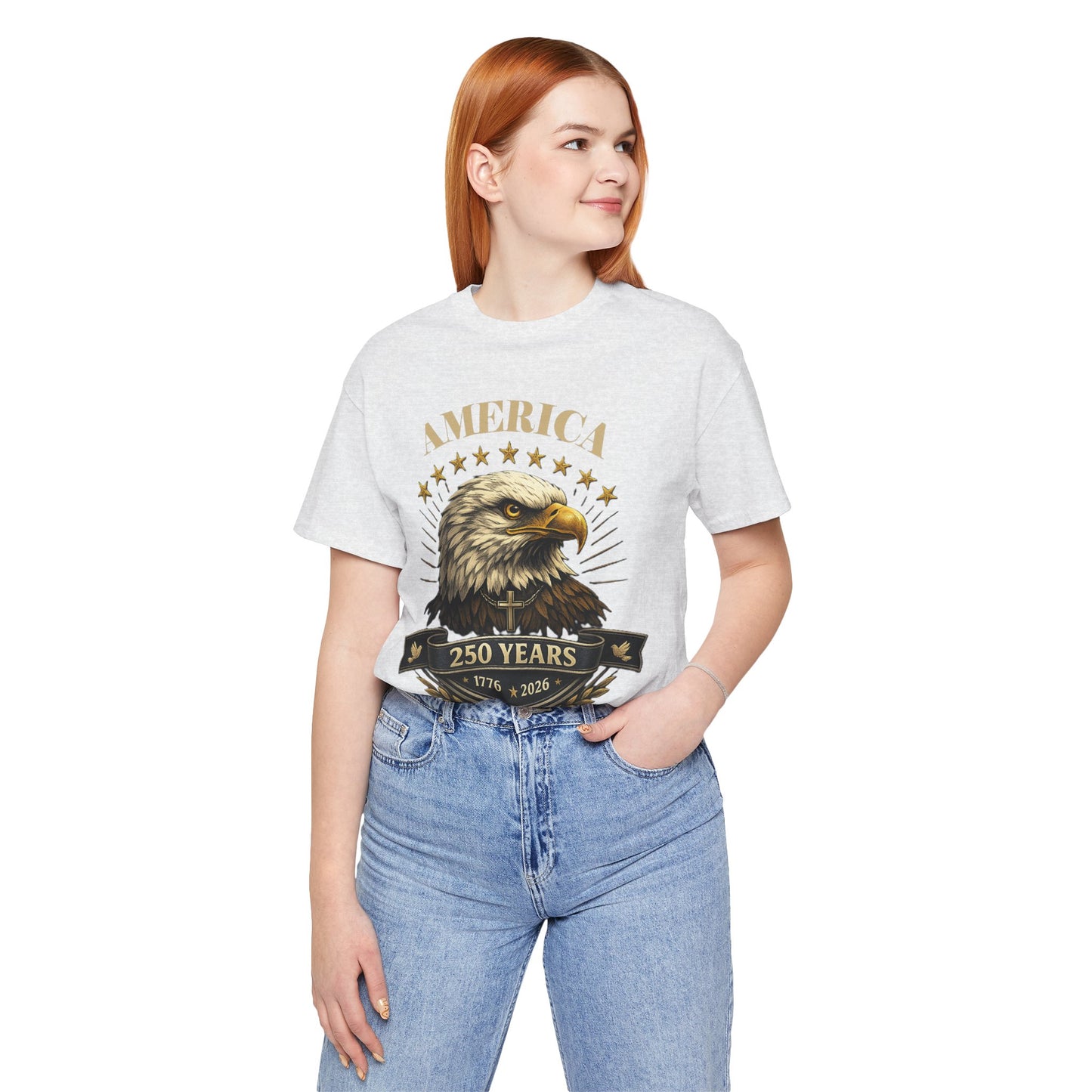 America 250th Anniversary Eagle T-Shirt — 1776–2026 Patriotic Tee