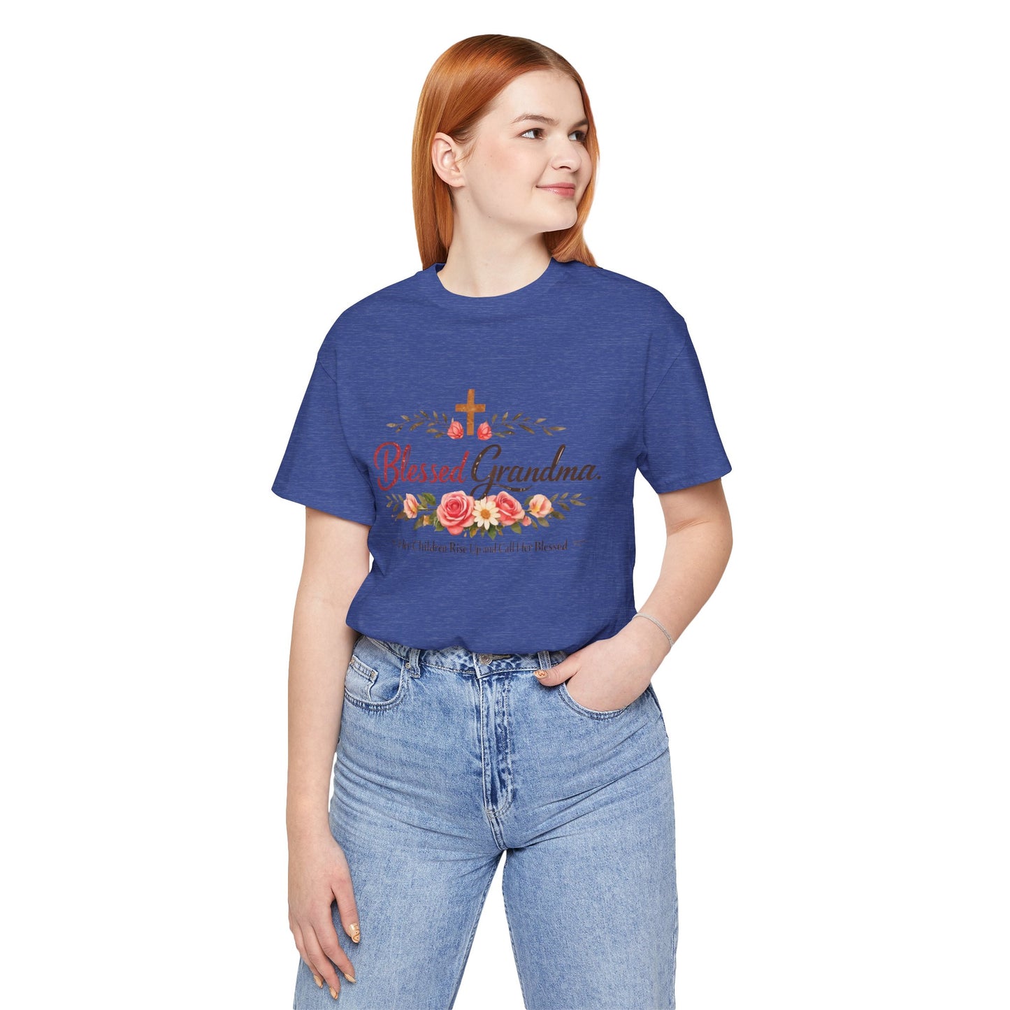 Blessed Grandma Floral Tee