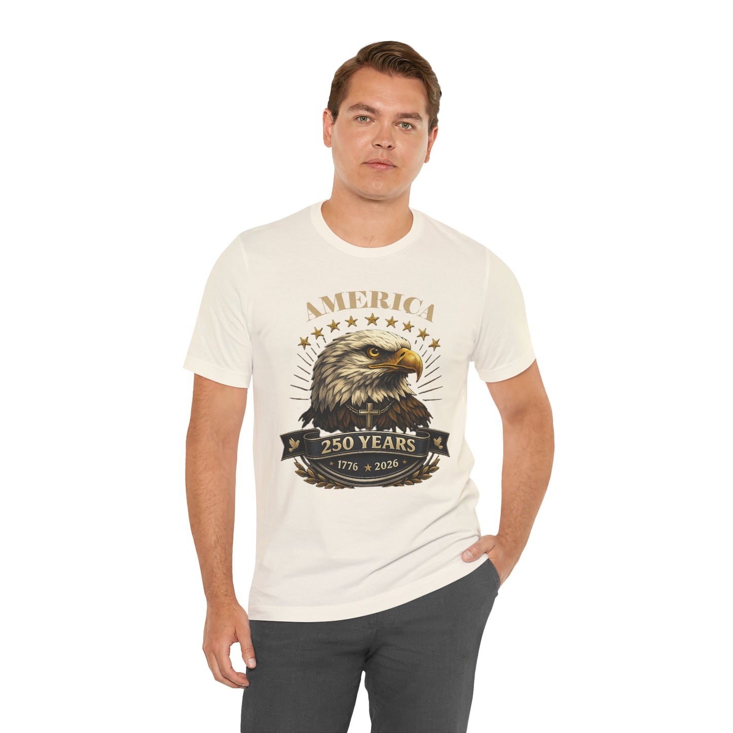 America 250th Anniversary Eagle T-Shirt — 1776–2026 Patriotic Tee