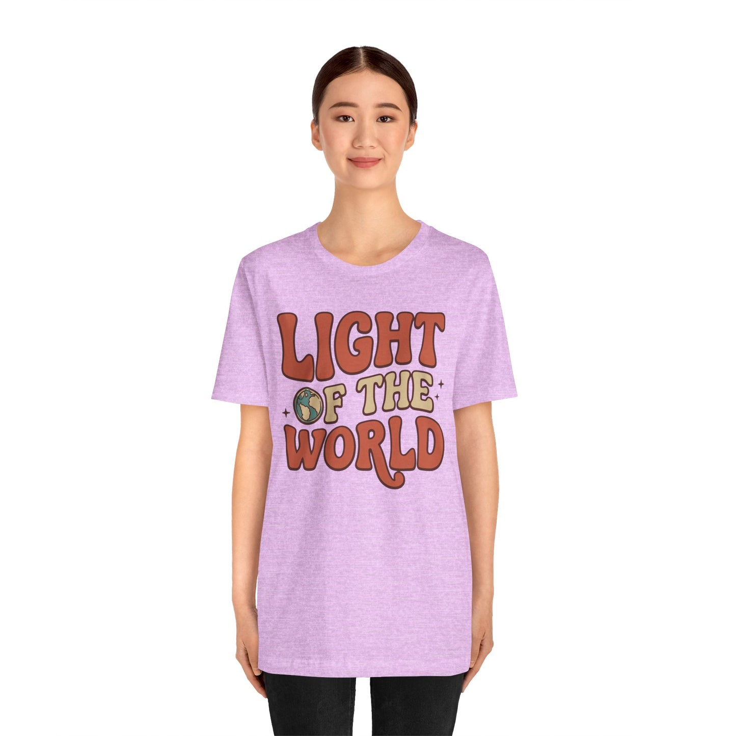 Light of the World T-Shirt — Inspirational Christian Tee