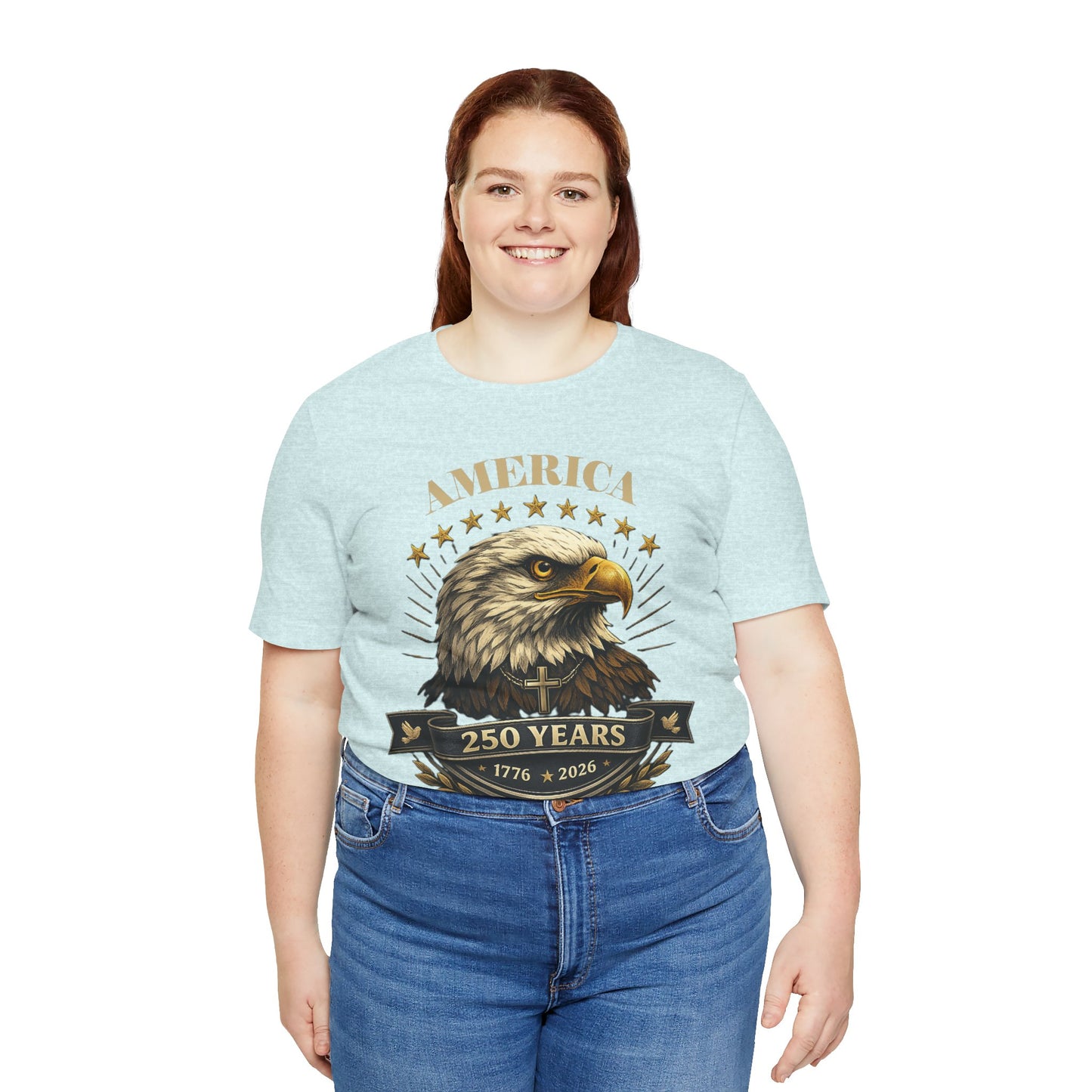 America 250th Anniversary Eagle T-Shirt — 1776–2026 Patriotic Tee