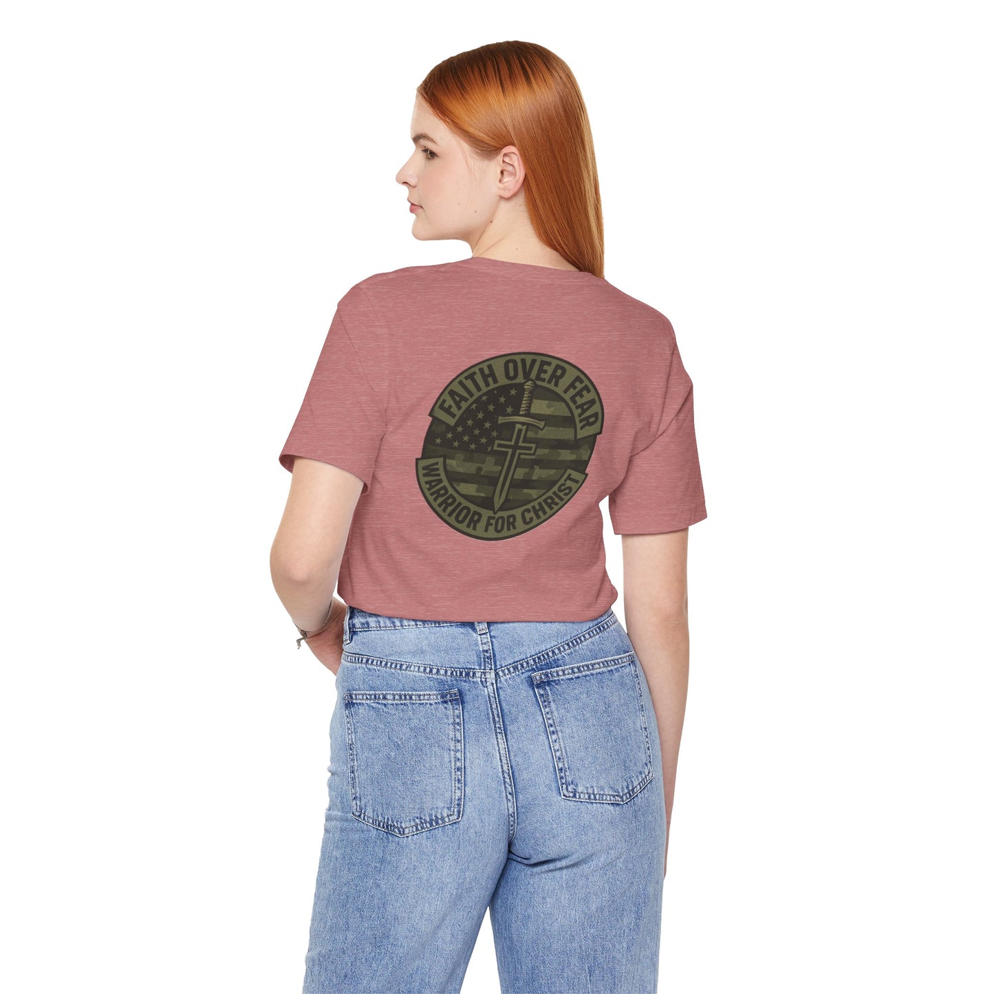 Faith Over Fear "Warrior for Christ" T-Shirt