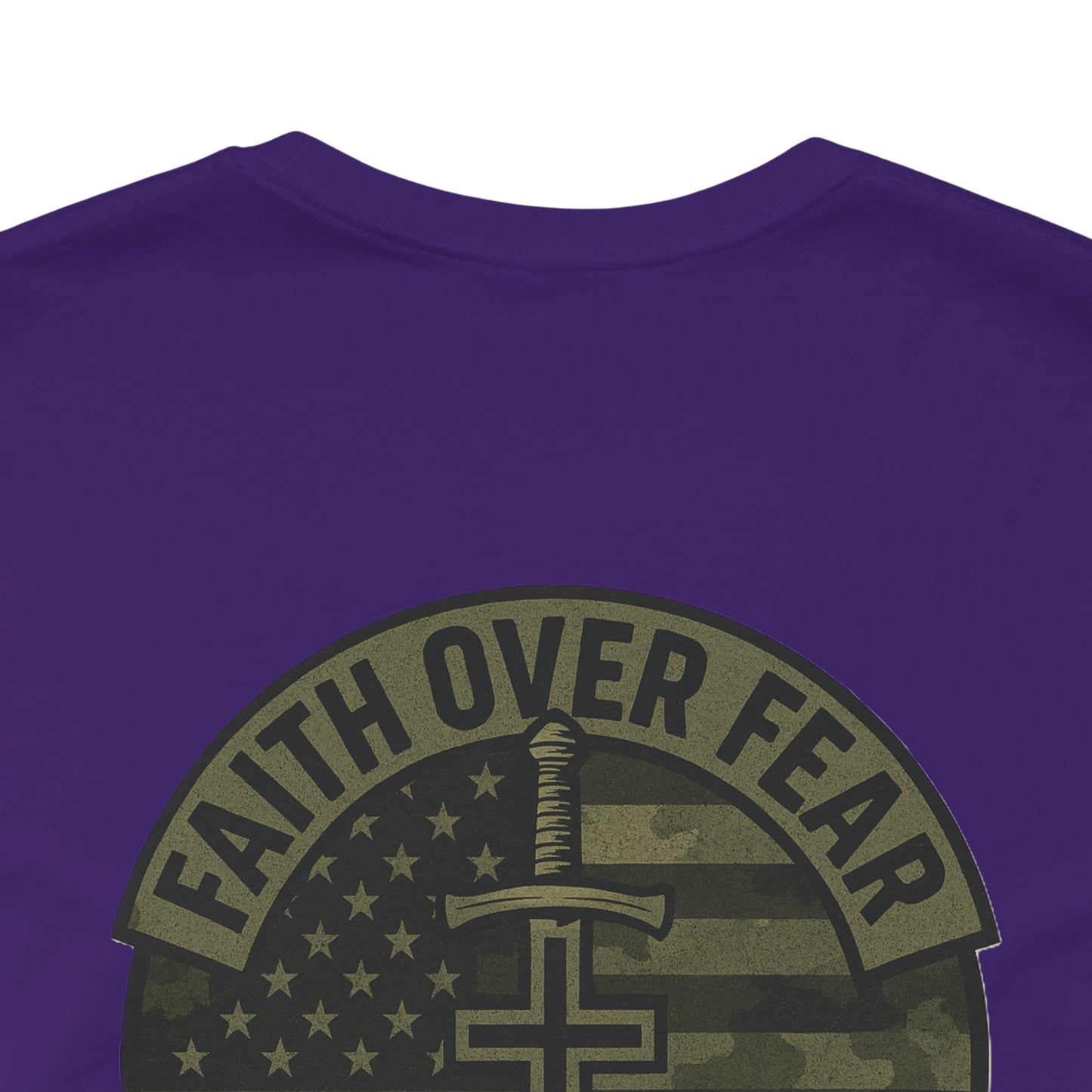 Faith Over Fear "Warrior for Christ" T-Shirt