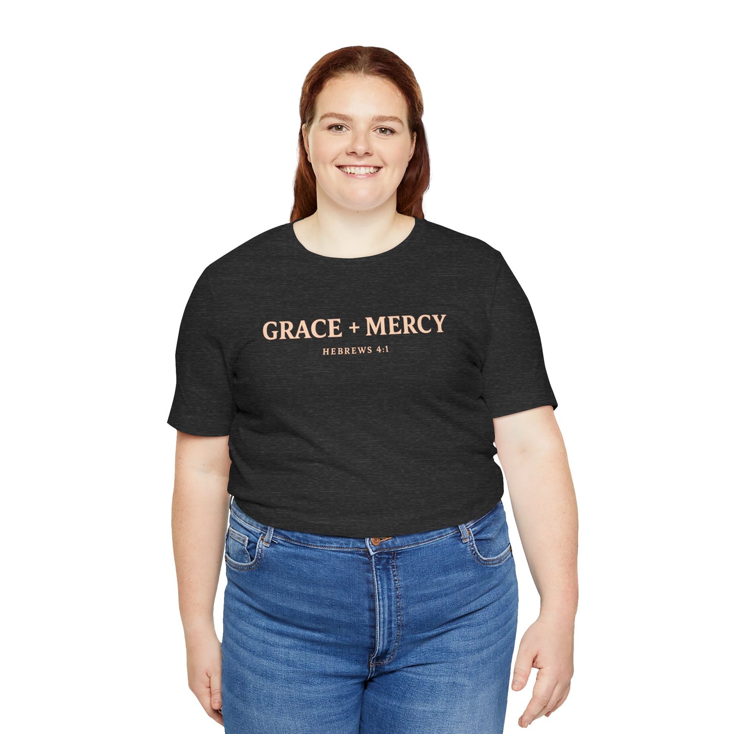 Grace + Mercy Graphic T-Shirt — Faith-Inspired Christian Tee