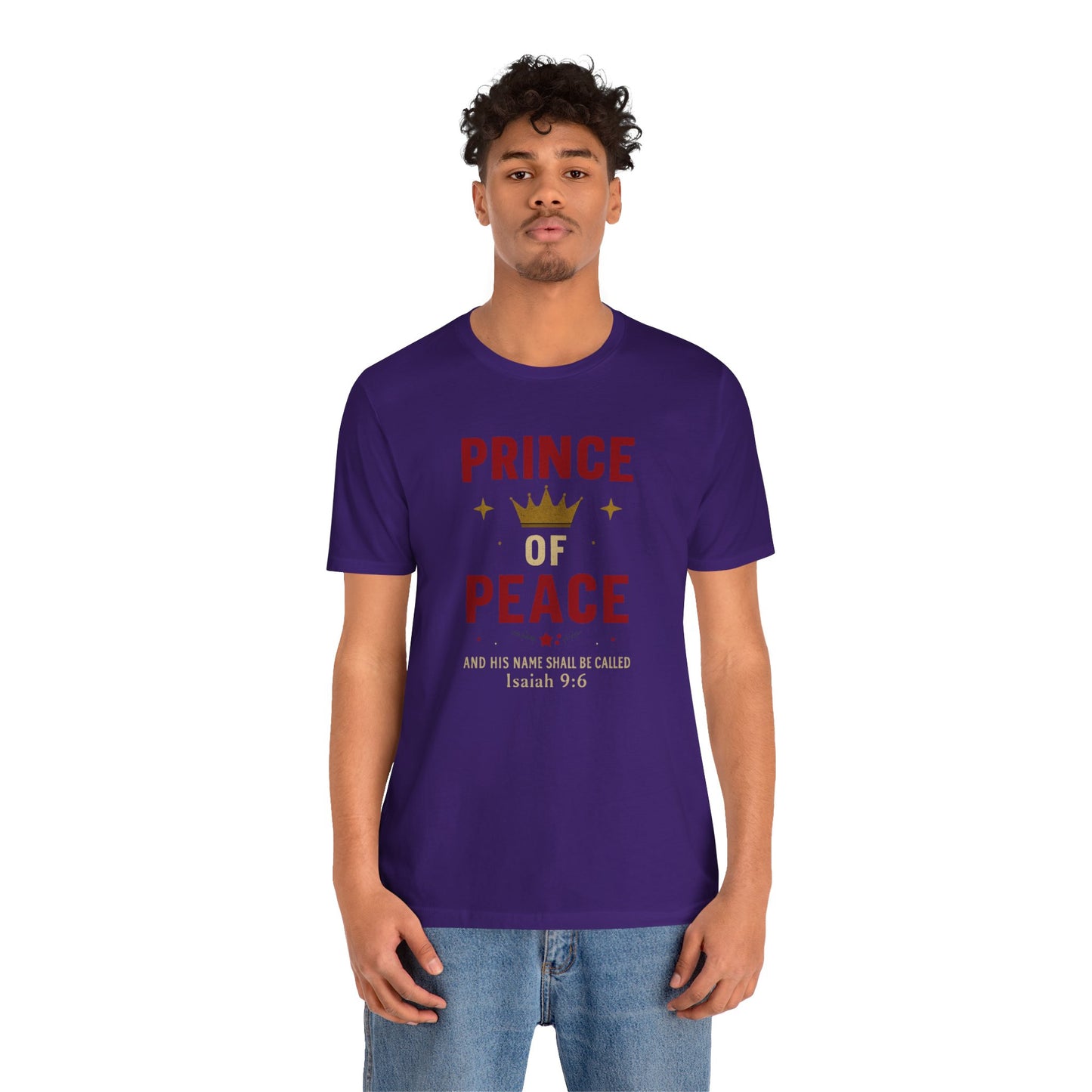 Prince of Peace Isaiah 9:6 T-Shirt — Bible Verse Christian Tee