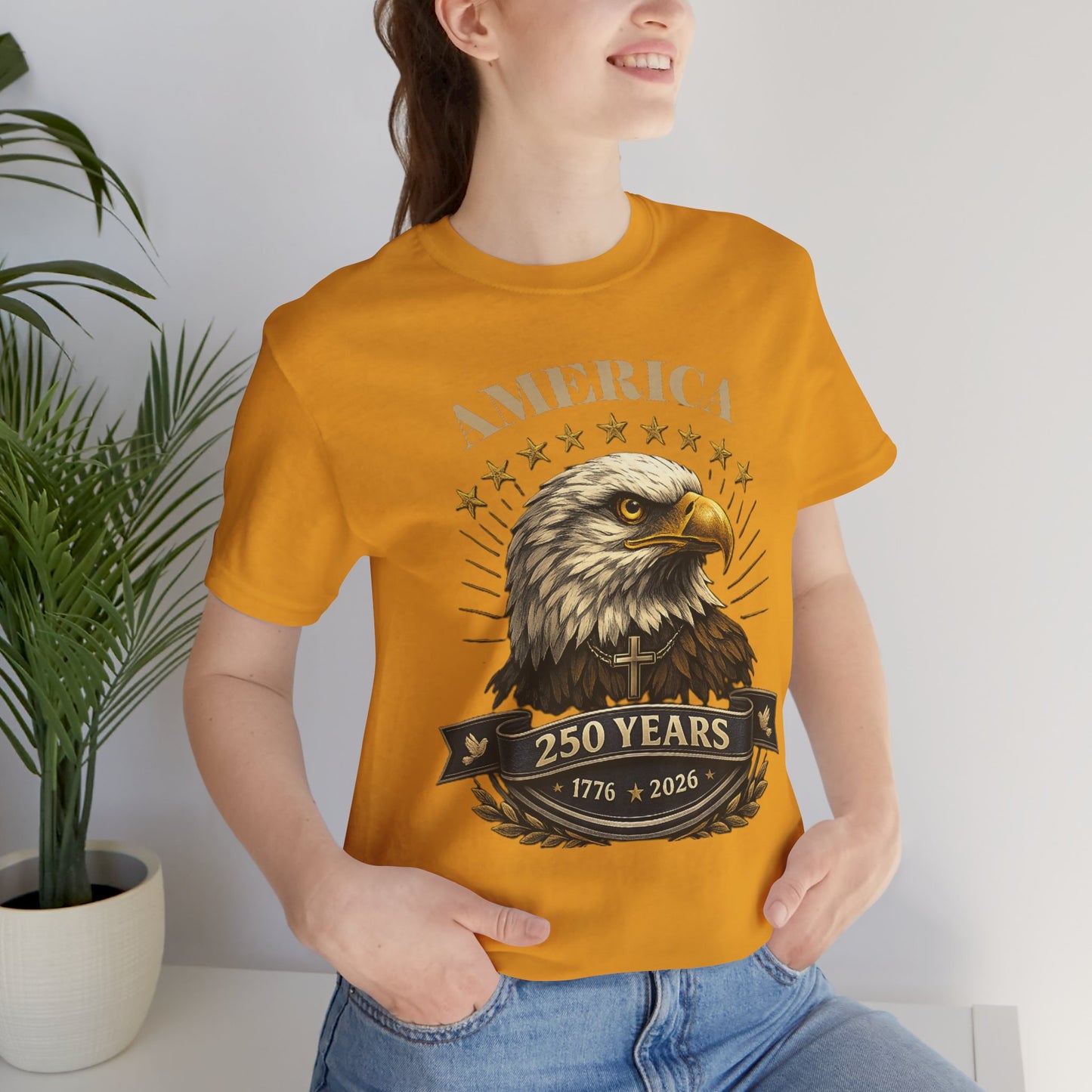 America 250th Anniversary Eagle T-Shirt — 1776–2026 Patriotic Tee