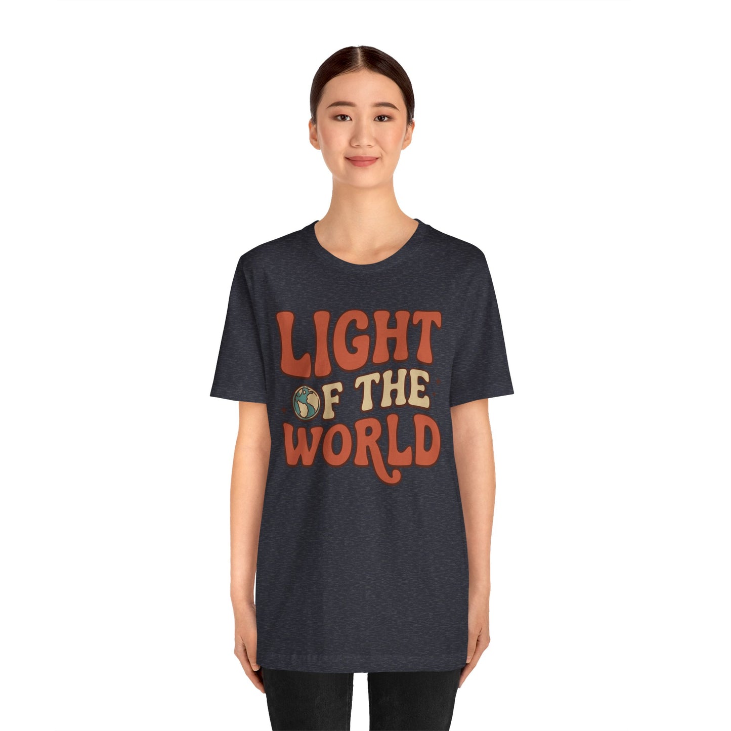 Light of the World T-Shirt — Inspirational Christian Tee