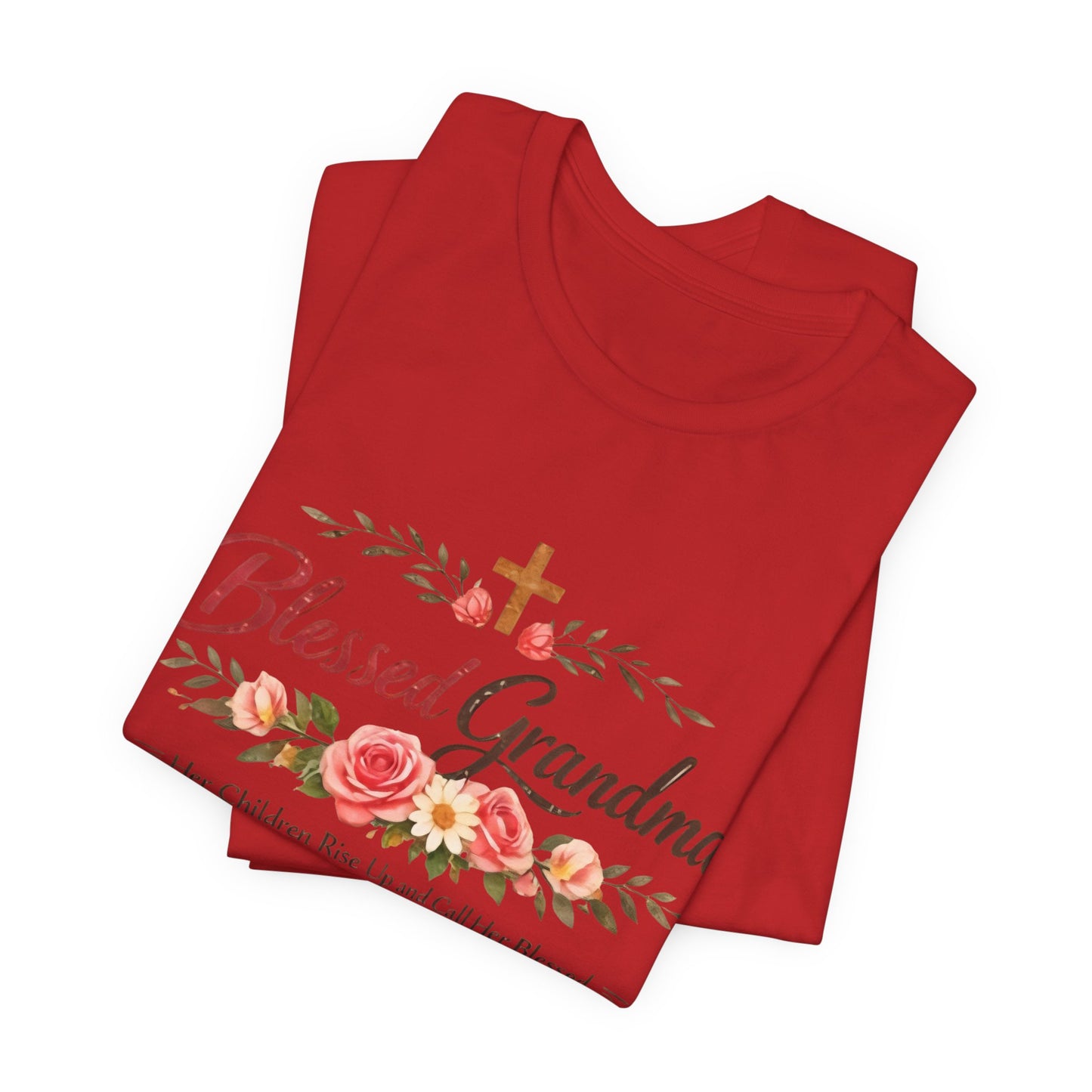 Blessed Grandma Floral Tee