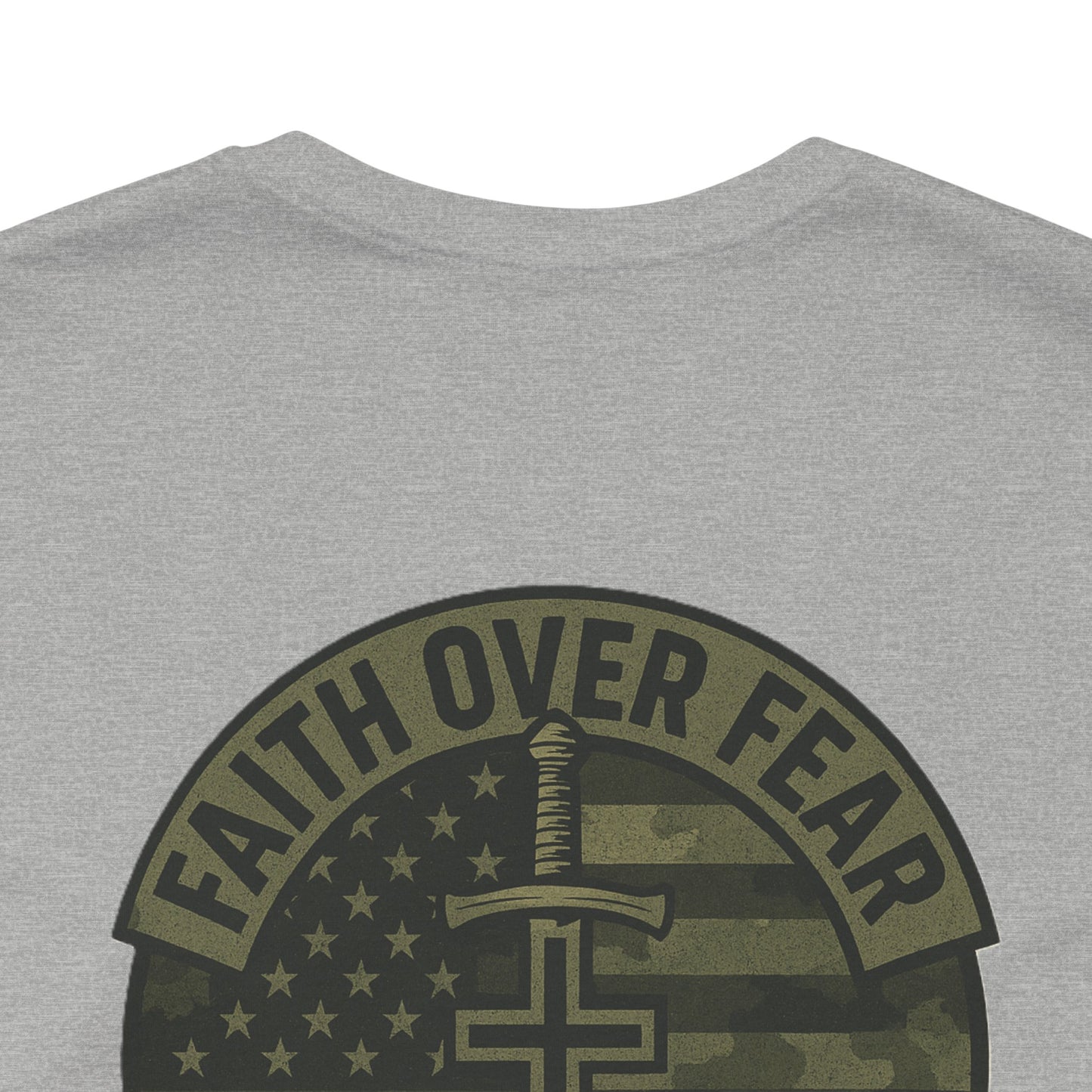 Faith Over Fear "Warrior for Christ" T-Shirt