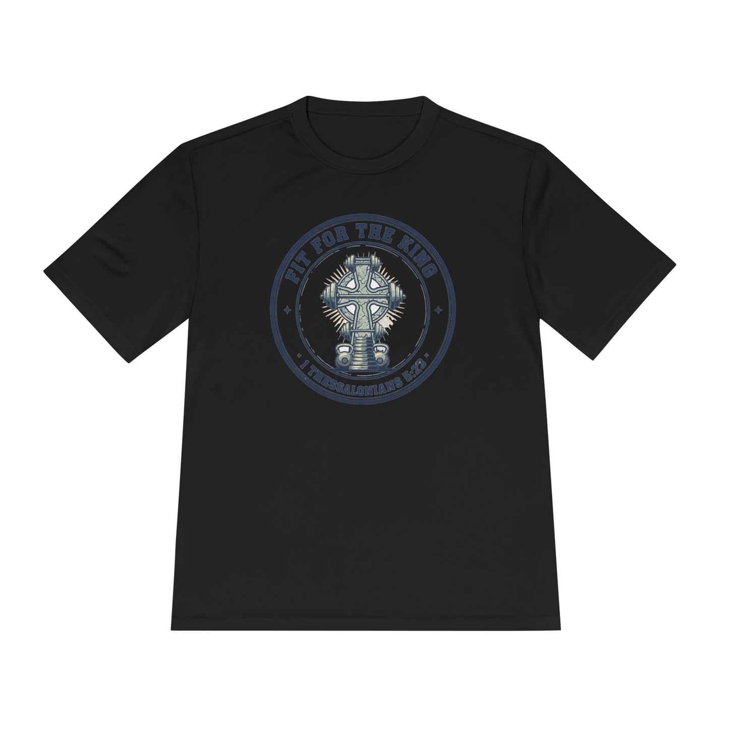 Philippians 4:13 'Strength in Christ' Workout Tee — I Can Do All Things