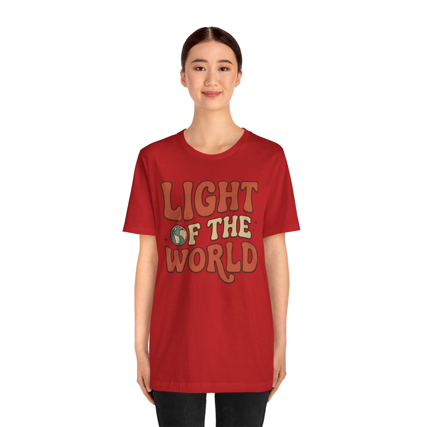 Light of the World T-Shirt — Inspirational Christian Tee