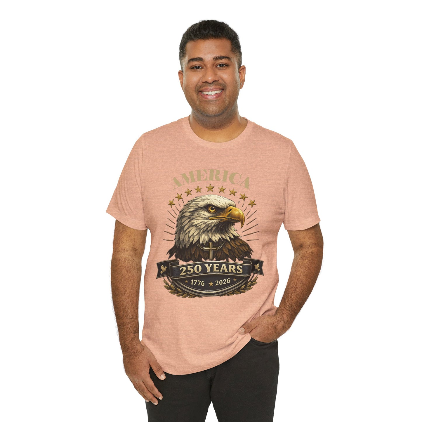 America 250th Anniversary Eagle T-Shirt — 1776–2026 Patriotic Tee
