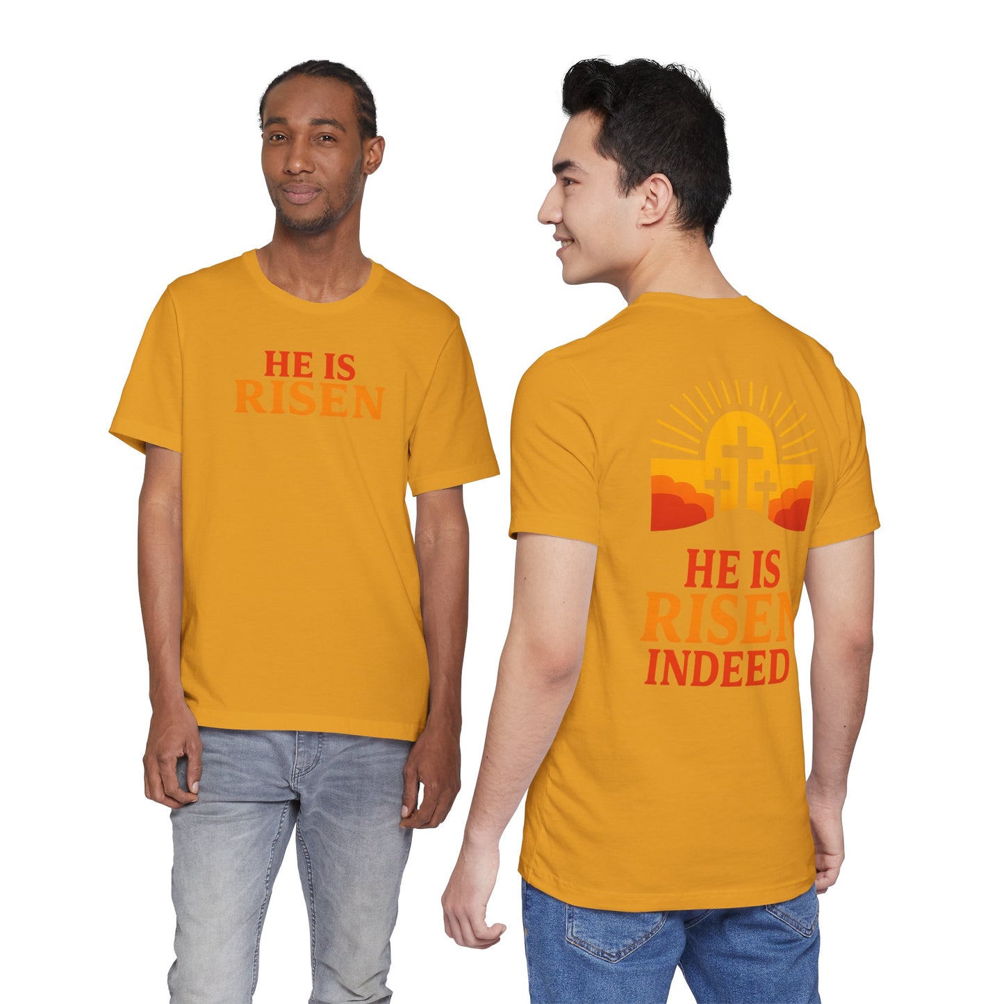 He Is Risen Indeed Tee — Easter Christian Religious T-Shirt