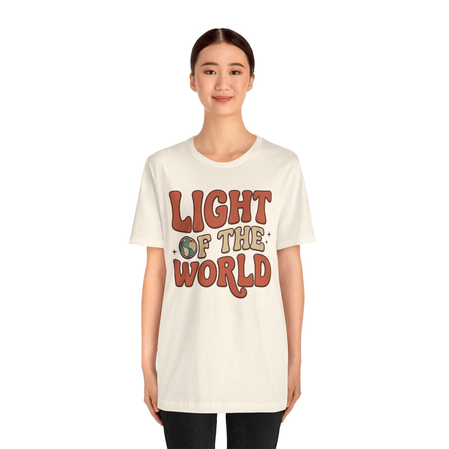 Light of the World T-Shirt — Inspirational Christian Tee