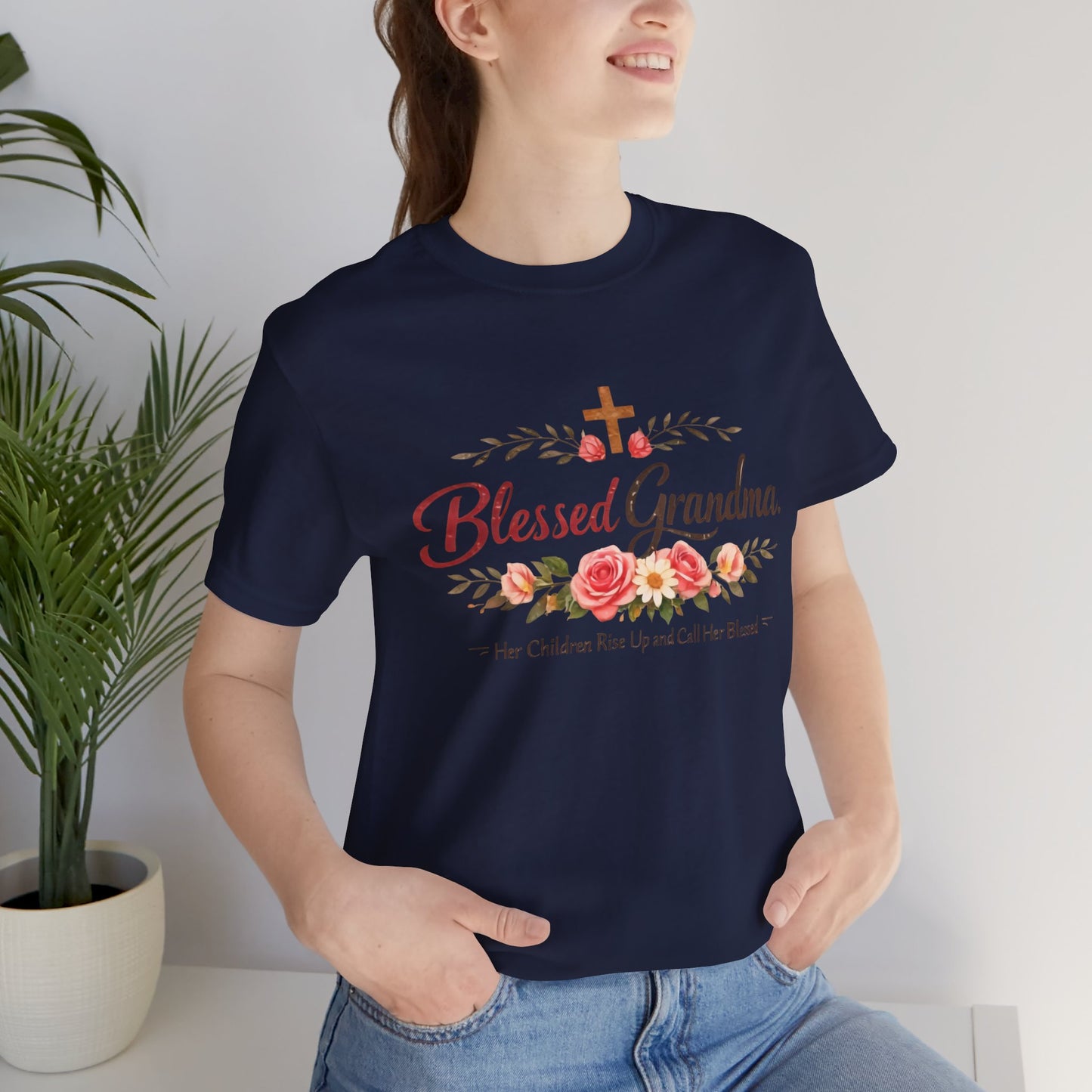 Blessed Grandma Floral Tee