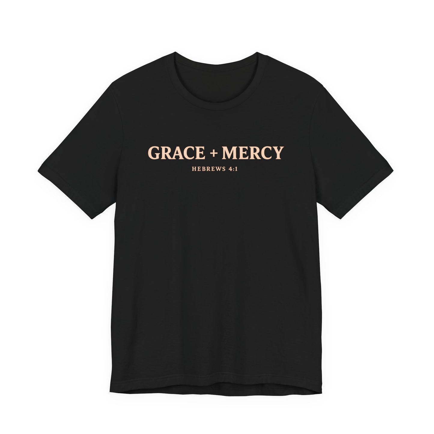 Grace + Mercy Graphic T-Shirt — Faith-Inspired Christian Tee