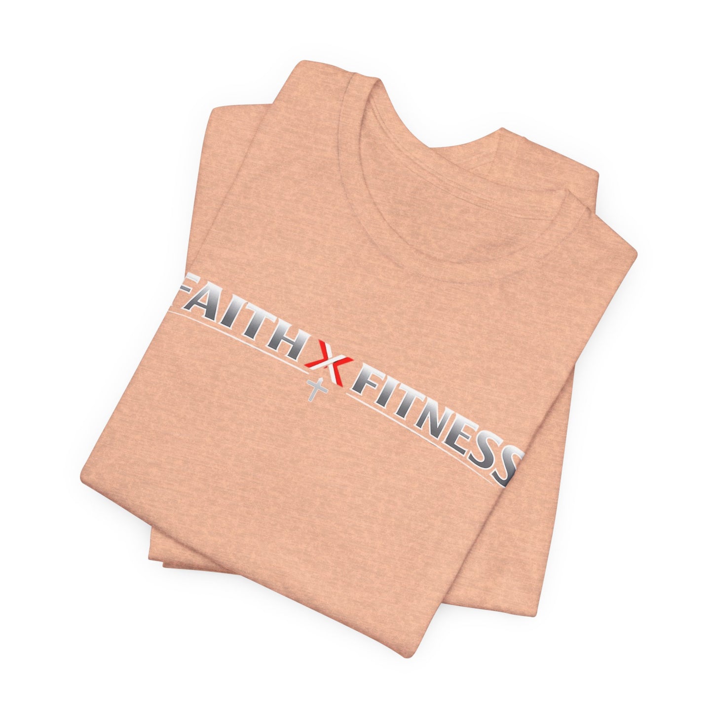 Faith x Fitness T-Shirt — Inspirational Workout Tee