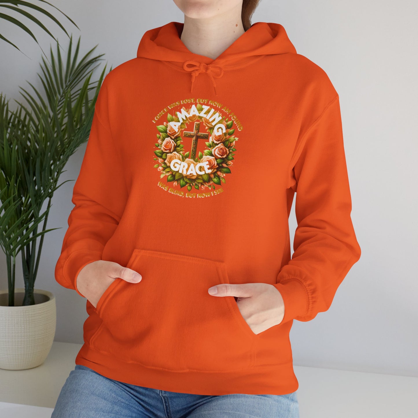 Unisex Heavy Blend™ Hooded Sweatshirt "Amazing Grace"