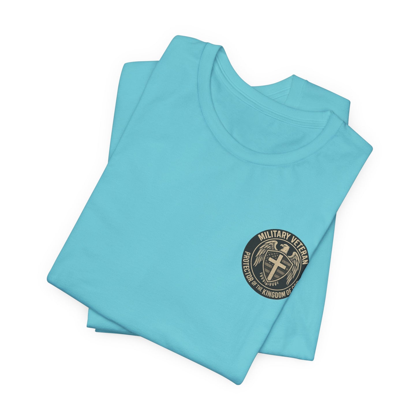 Veteran Protector Tee — "Military Veteran Protector of the Kingdom of God"