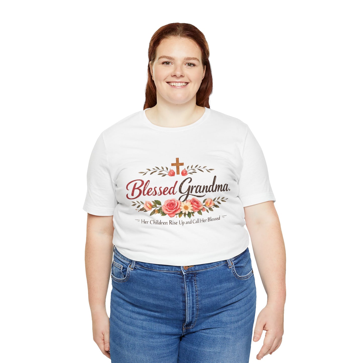 Blessed Grandma Floral Tee