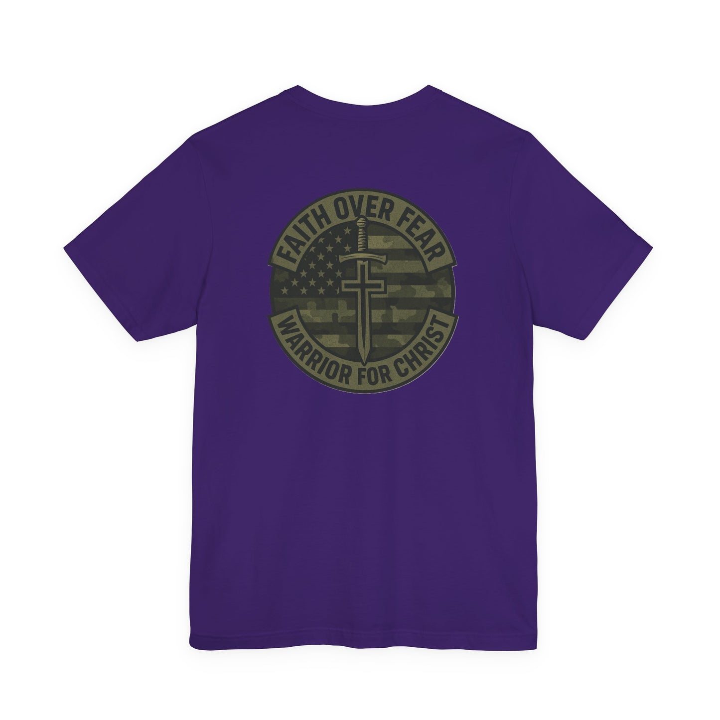 Faith Over Fear "Warrior for Christ" T-Shirt